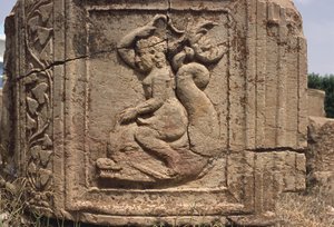 Water Nymph Riding a Dolphin by Roman Imperial Period